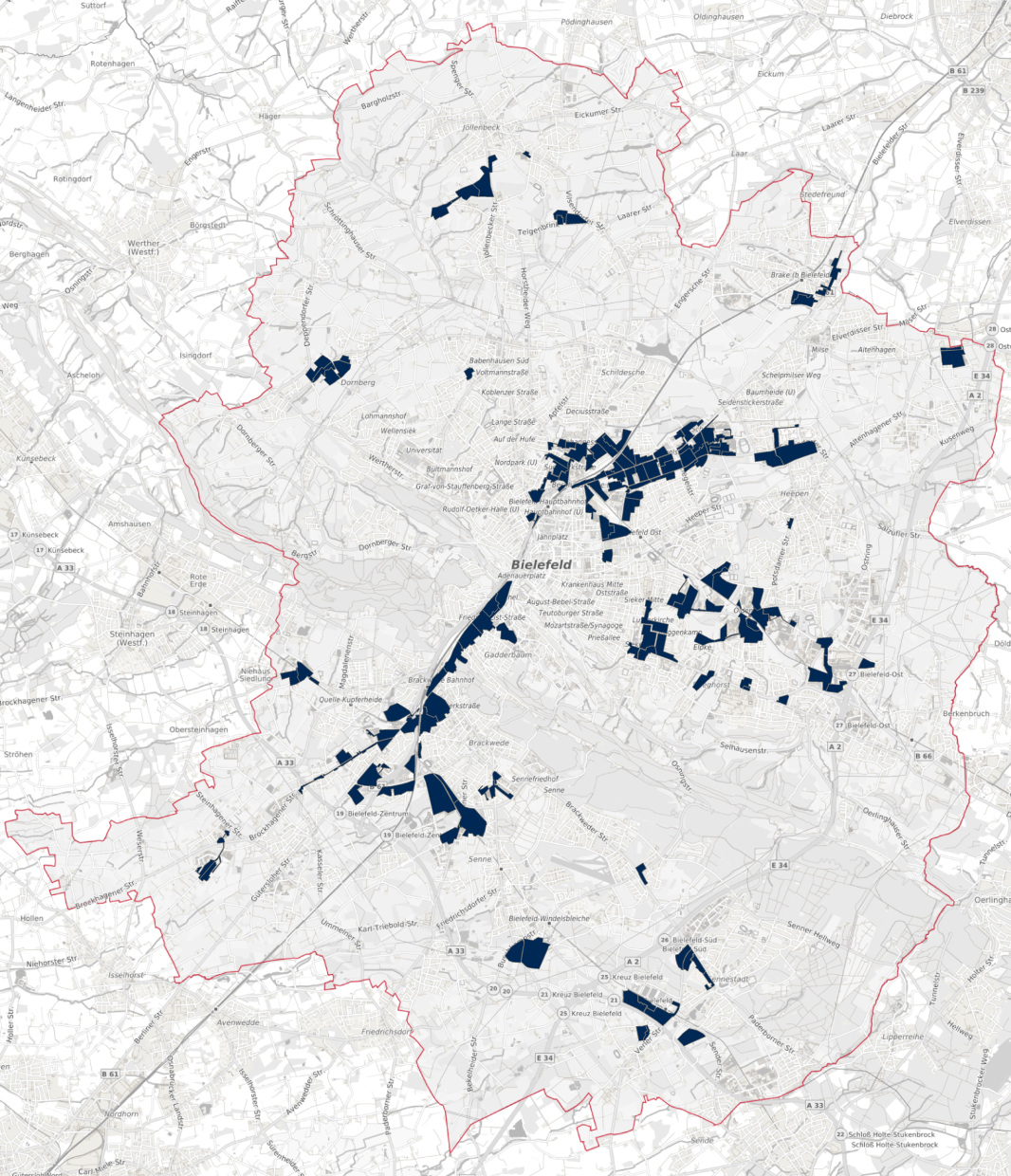Glasfaserausbau in Bielefeld