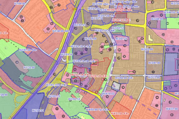 Stadtplan Innenstadt 